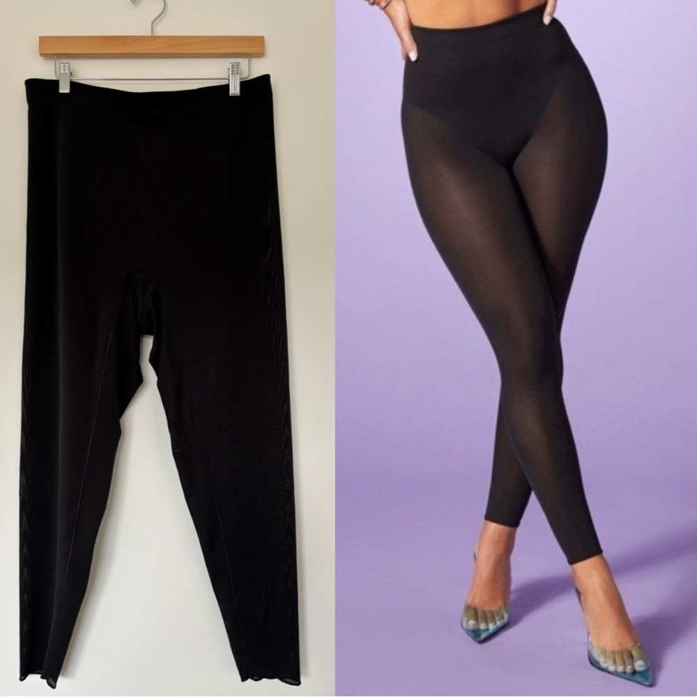 NWT Yitty Mesh Me Smoothing High Waist Leggings 1XL